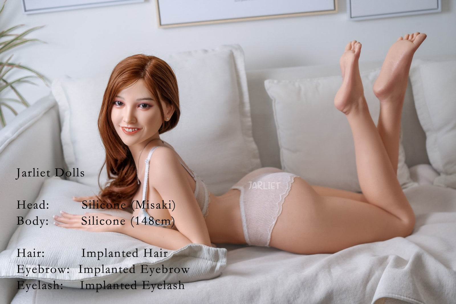 Misaki poupée sexuelle (Jarliet 148 cm E-Cup Silicone)