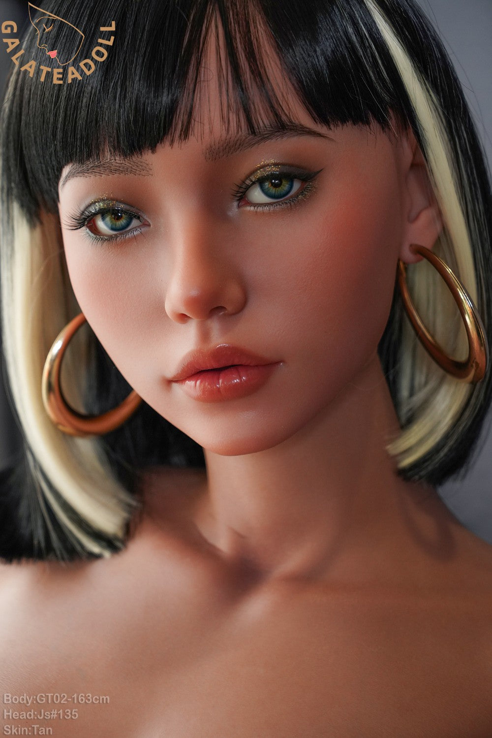 Nesrine poupée sexuelle (Galatea Doll 163cm Bonnet D #135 Silicone)