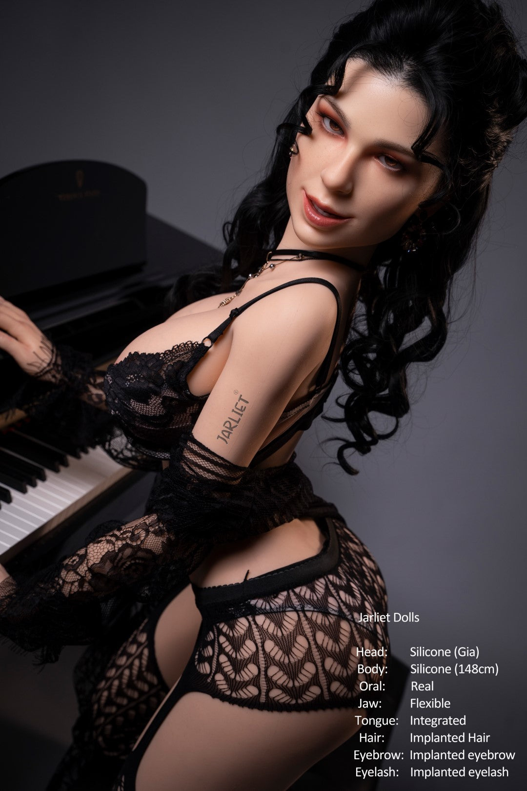 Gia poupée sexuelle (Jarliet 148 cm E-Cup Silicone)