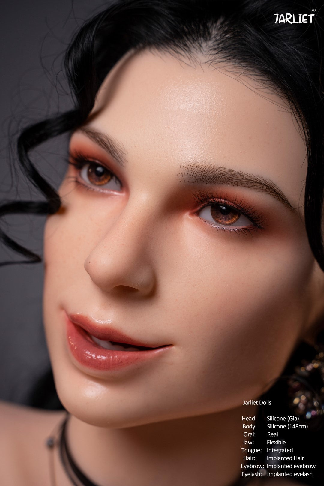 Gia poupée sexuelle (Jarliet 148 cm E-Cup Silicone)