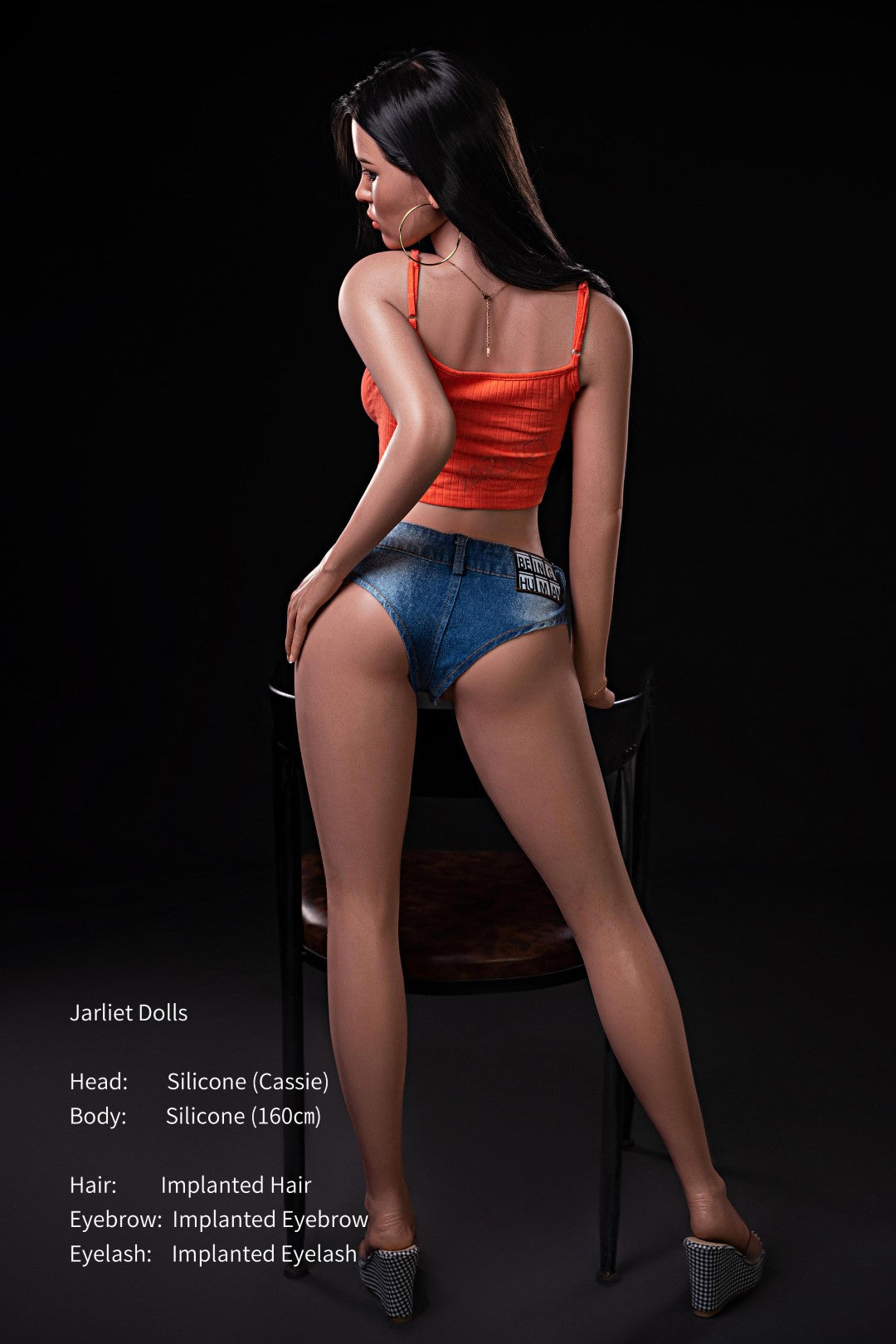 Cassie poupée sexuelle (Jarliet 160 cm C-Cup Silicone)