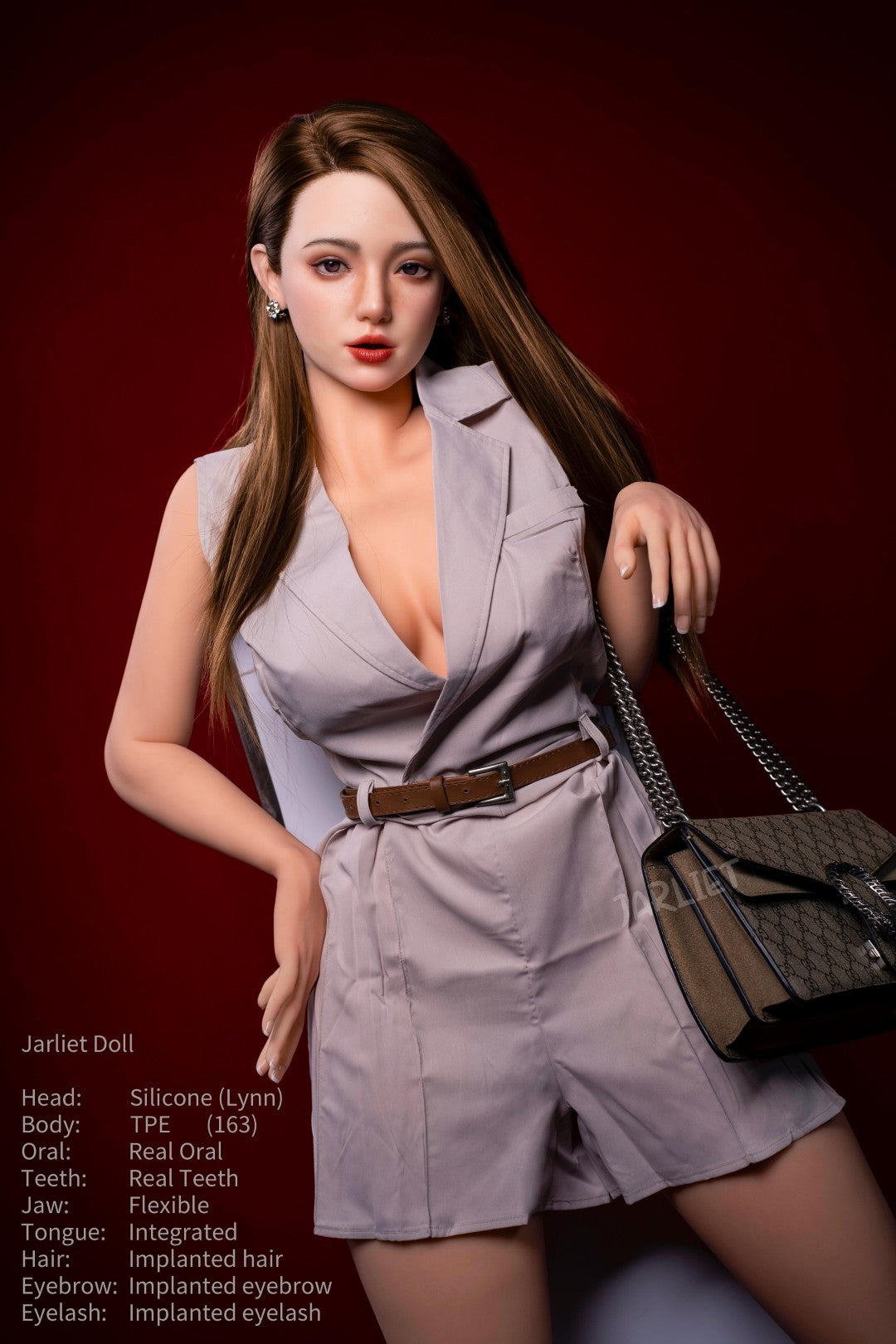 Lynn poupée sexuelle (Jarliet 163cm d-kupa tpe + silicone)