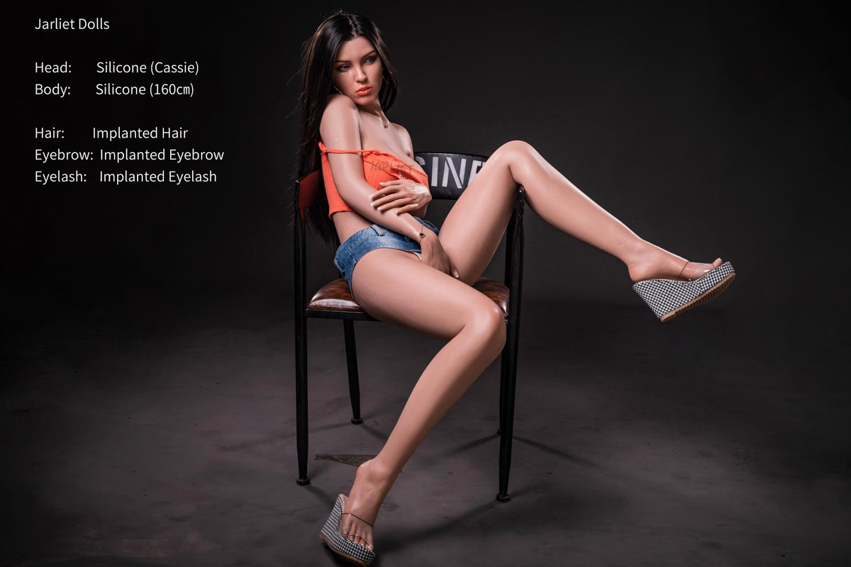 Cassie poupée sexuelle (Jarliet 160 cm C-Cup Silicone)