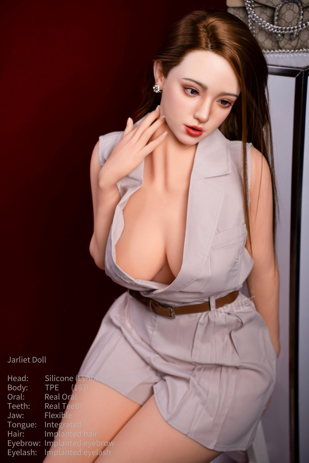 Lynn poupée sexuelle (Jarliet 163cm d-kupa tpe + silicone)