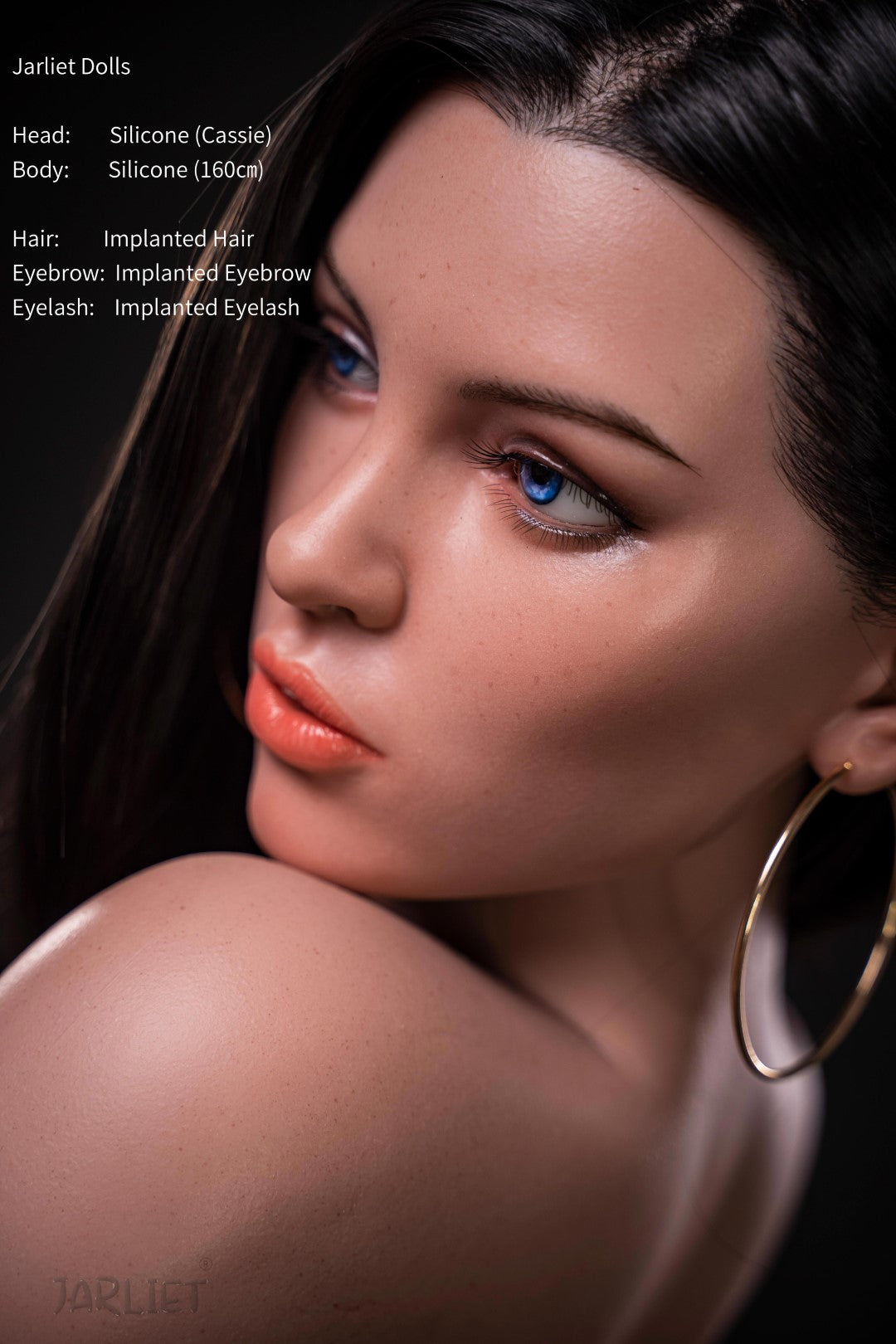 Cassie poupée sexuelle (Jarliet 160 cm C-Cup Silicone)