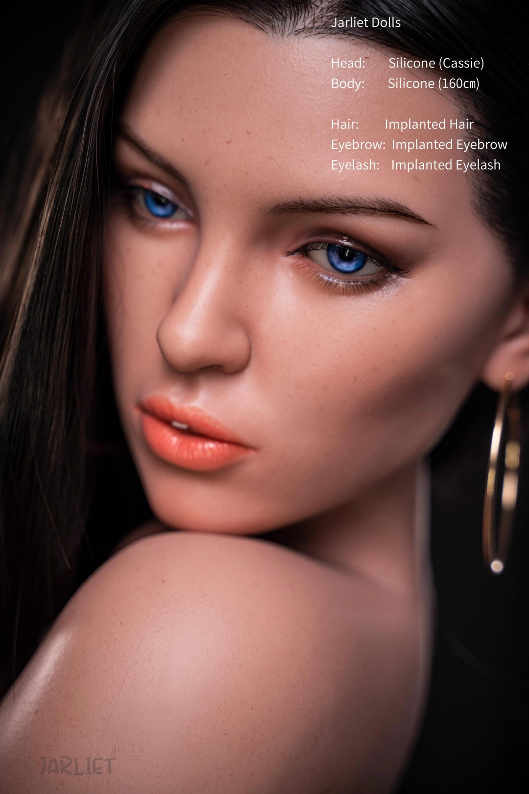 Cassie poupée sexuelle (Jarliet 160 cm C-Cup Silicone)