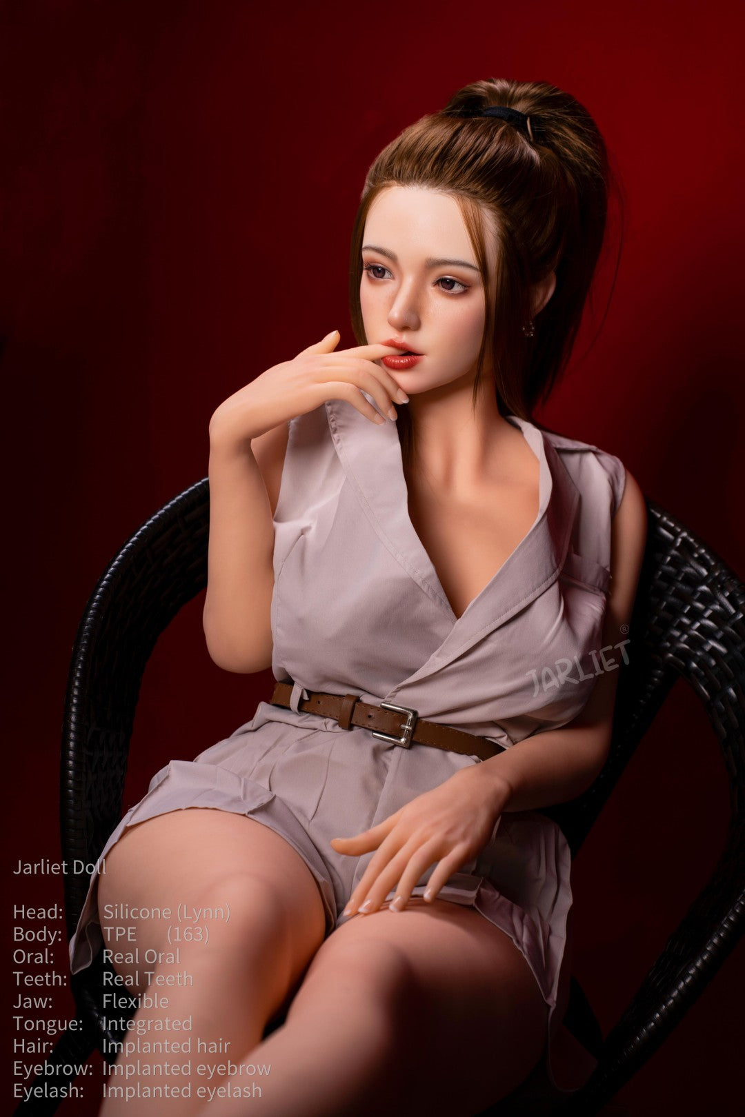 Lynn poupée sexuelle (Jarliet 163cm d-kupa tpe + silicone)