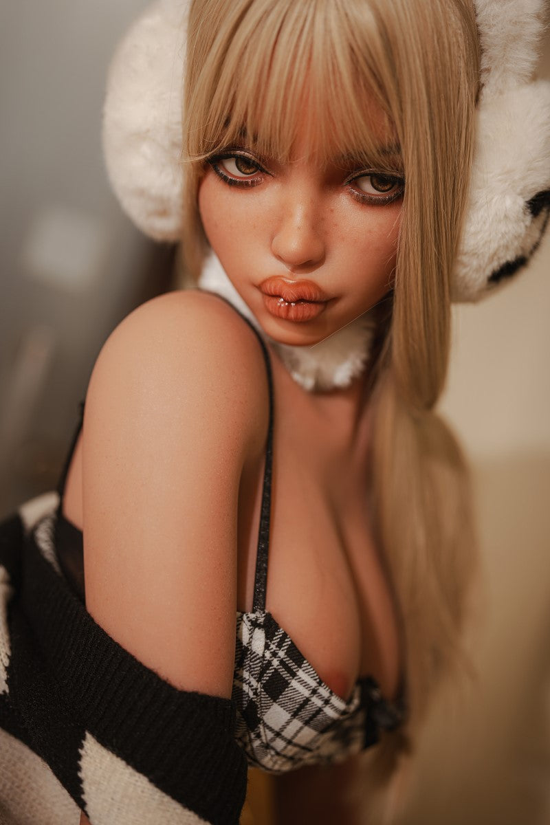 Ninie poupée sexuelle (Rosretty Doll 152cm C-Cup S24 # TPE + Silicone)