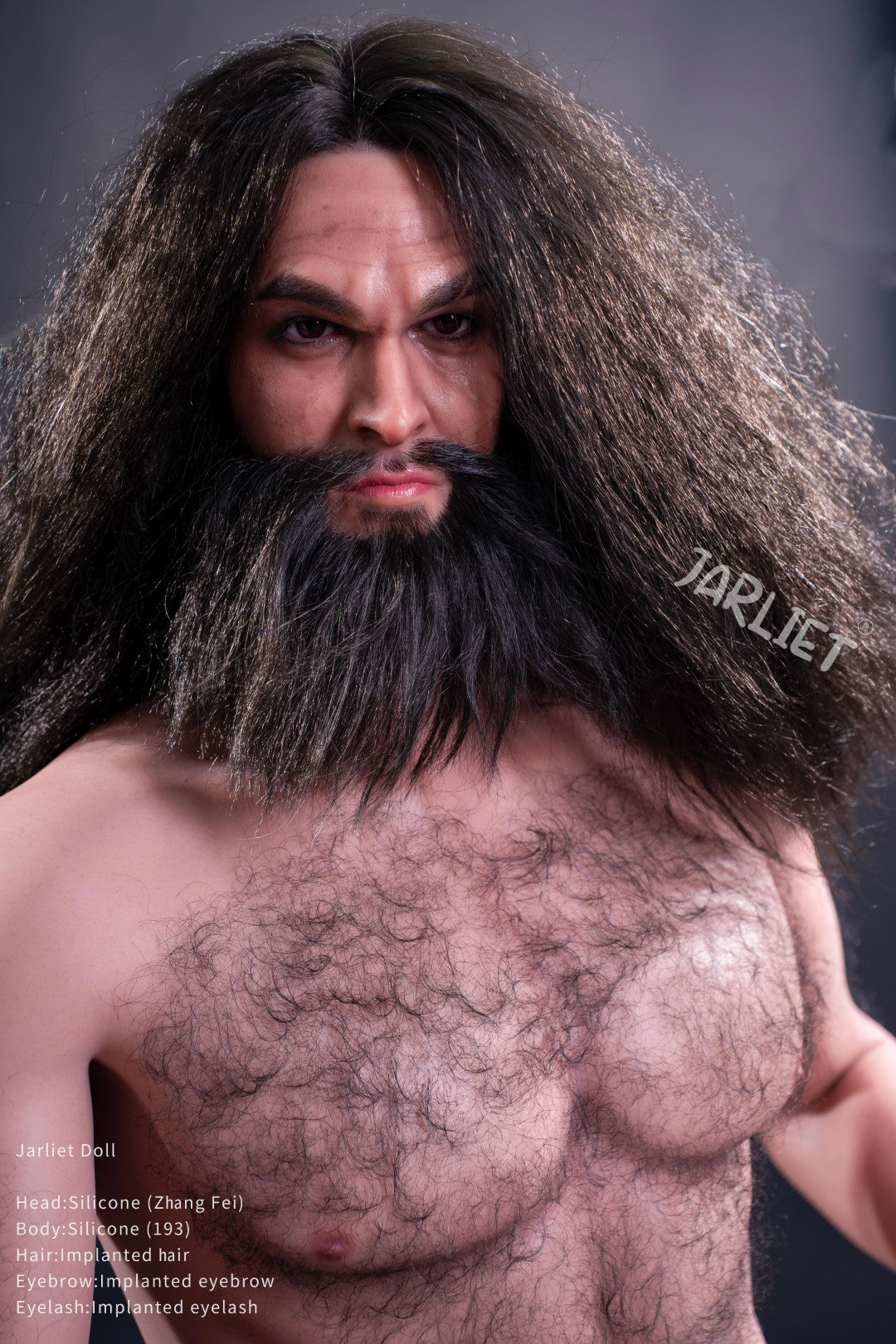 Mâle poupée sexuelle Zhang Fei (Jarliet 193 cm (Silicone)