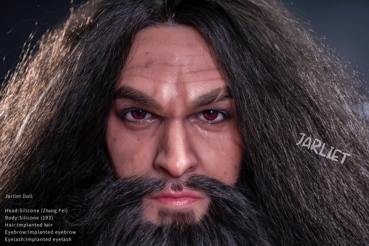 Mâle poupée sexuelle Zhang Fei (Jarliet 193 cm (Silicone)