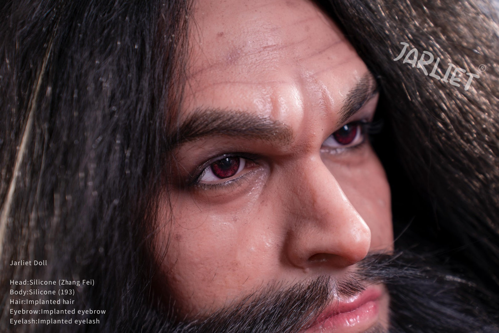 Mâle poupée sexuelle Zhang Fei (Jarliet 193 cm (Silicone)