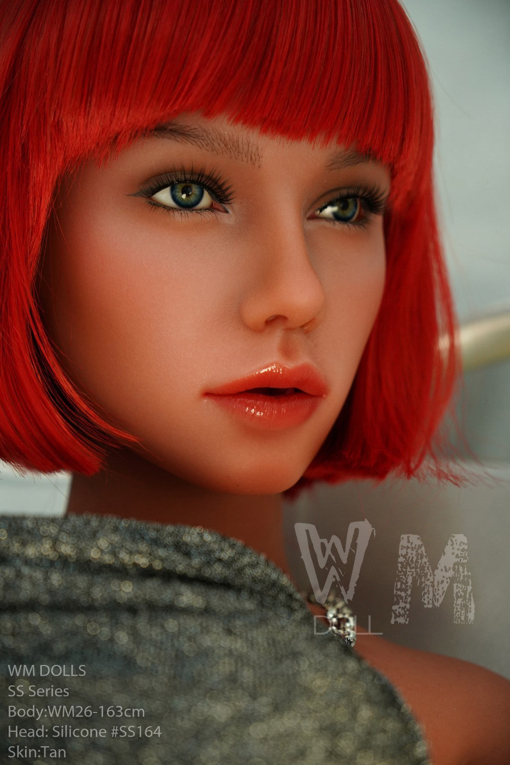 Tess poupée sexuelle (WM-Doll Bonnet D 163 cm #SS164 TPE+Silicone)