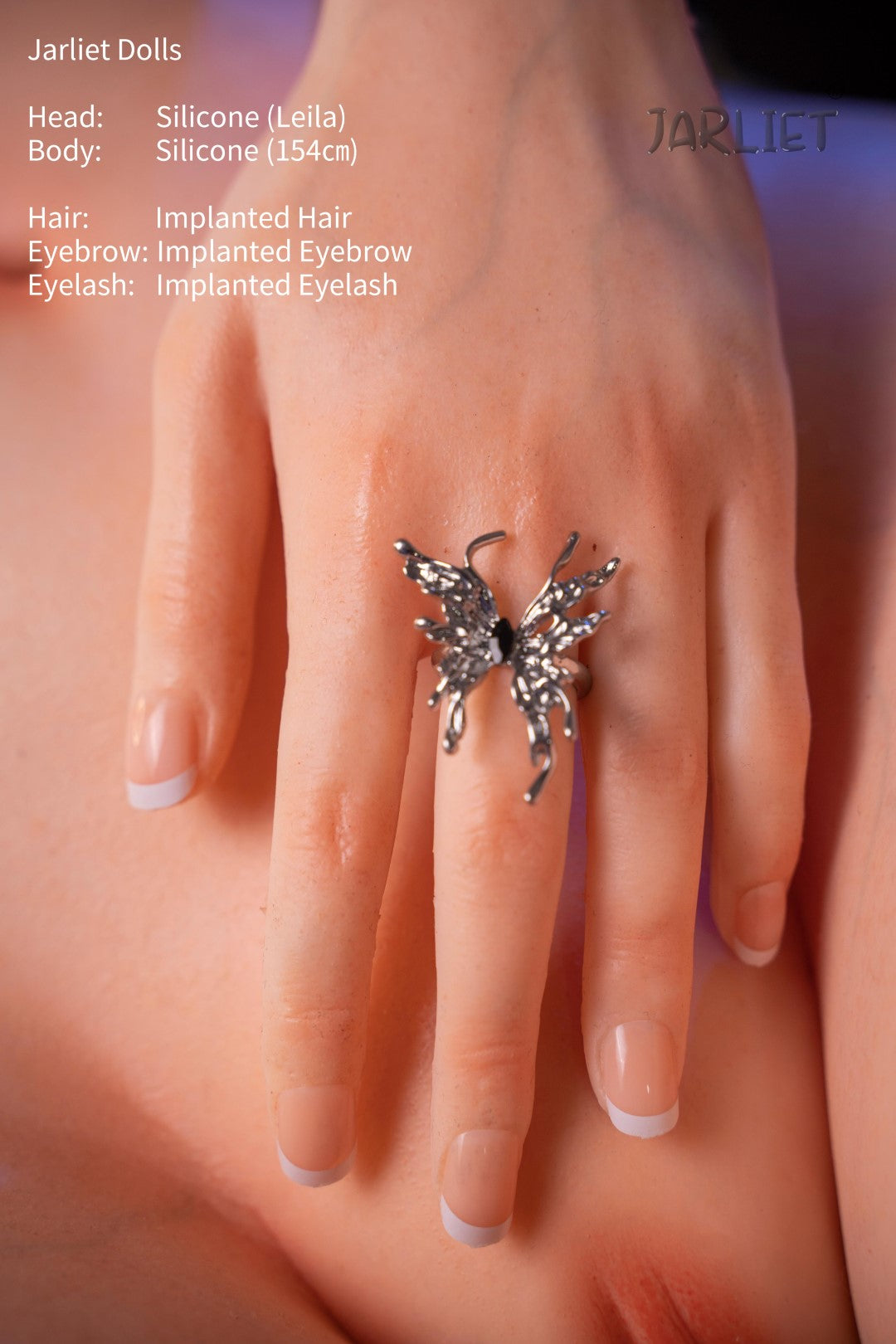 Leïla poupée sexuelle (Jarliet 154 cm (C-Cup Silicone)
