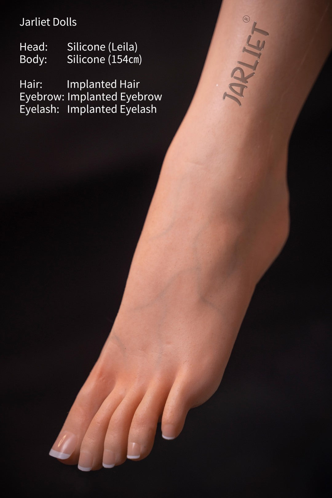 Leïla poupée sexuelle (Jarliet 154 cm (C-Cup Silicone)