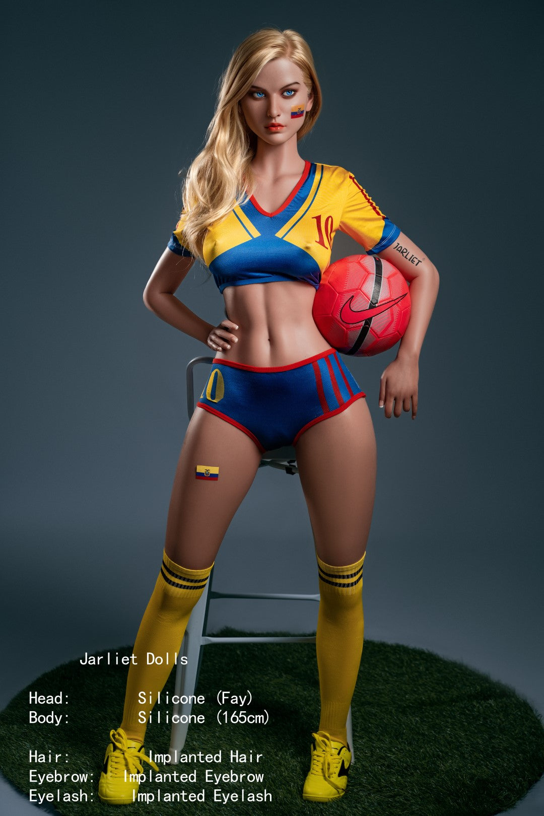 Faye poupée sexuelle (Jarliet 165 cm C-Cup Silicone)