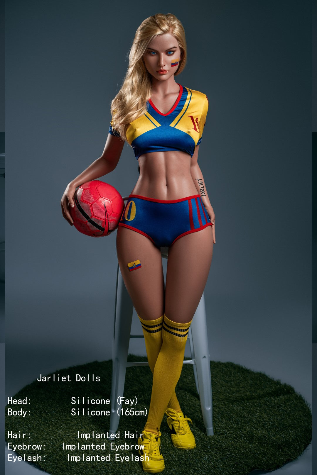 Faye poupée sexuelle (Jarliet 165 cm C-Cup Silicone)