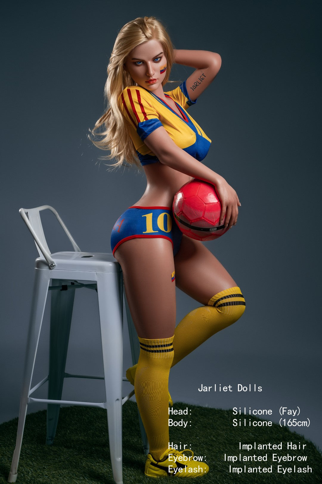 Faye poupée sexuelle (Jarliet 165 cm C-Cup Silicone)