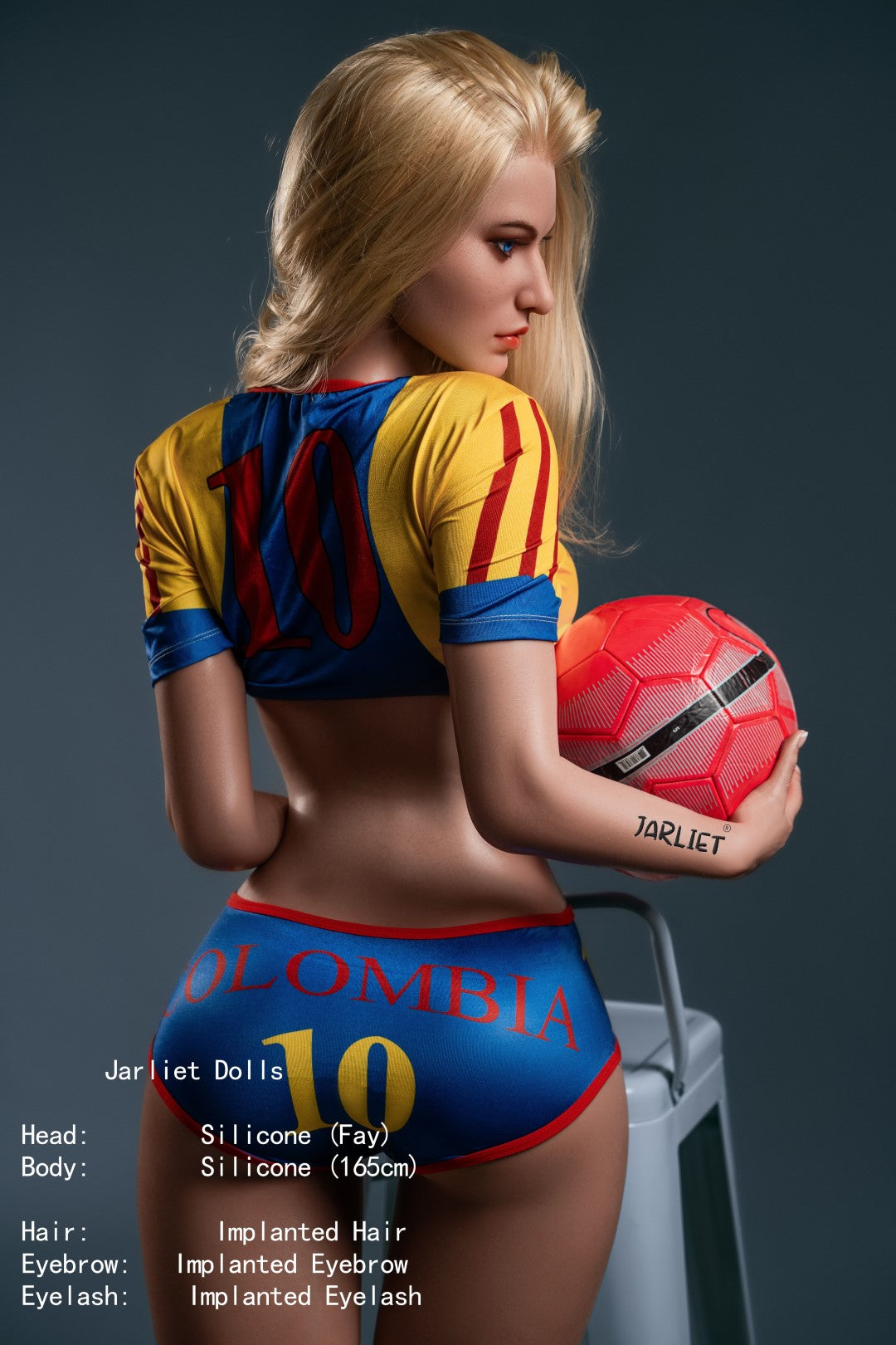 Faye poupée sexuelle (Jarliet 165 cm C-Cup Silicone)