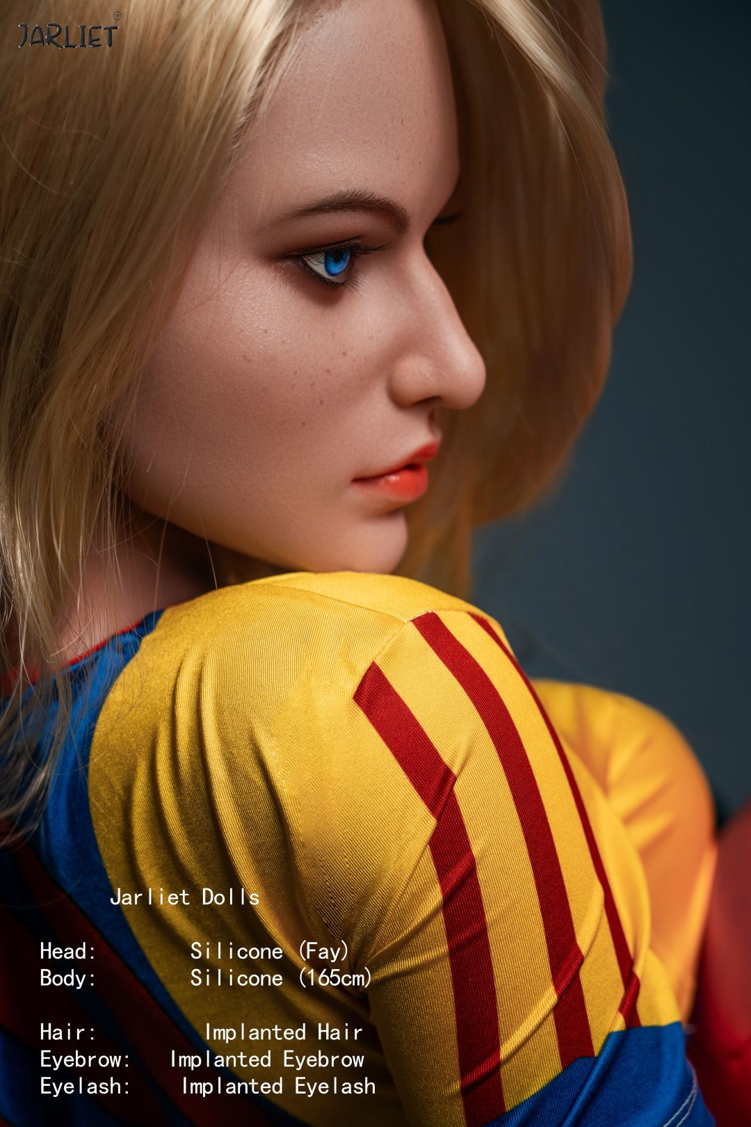 Faye poupée sexuelle (Jarliet 165 cm C-Cup Silicone)