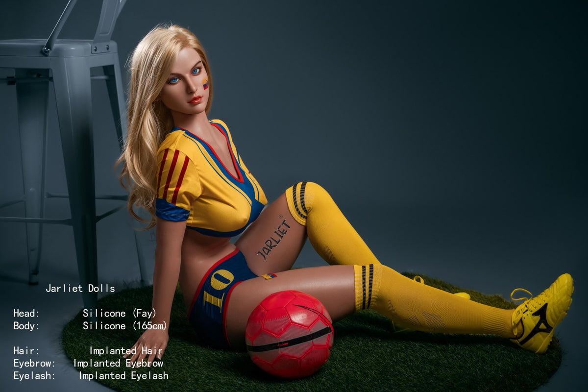 Faye poupée sexuelle (Jarliet 165 cm C-Cup Silicone)