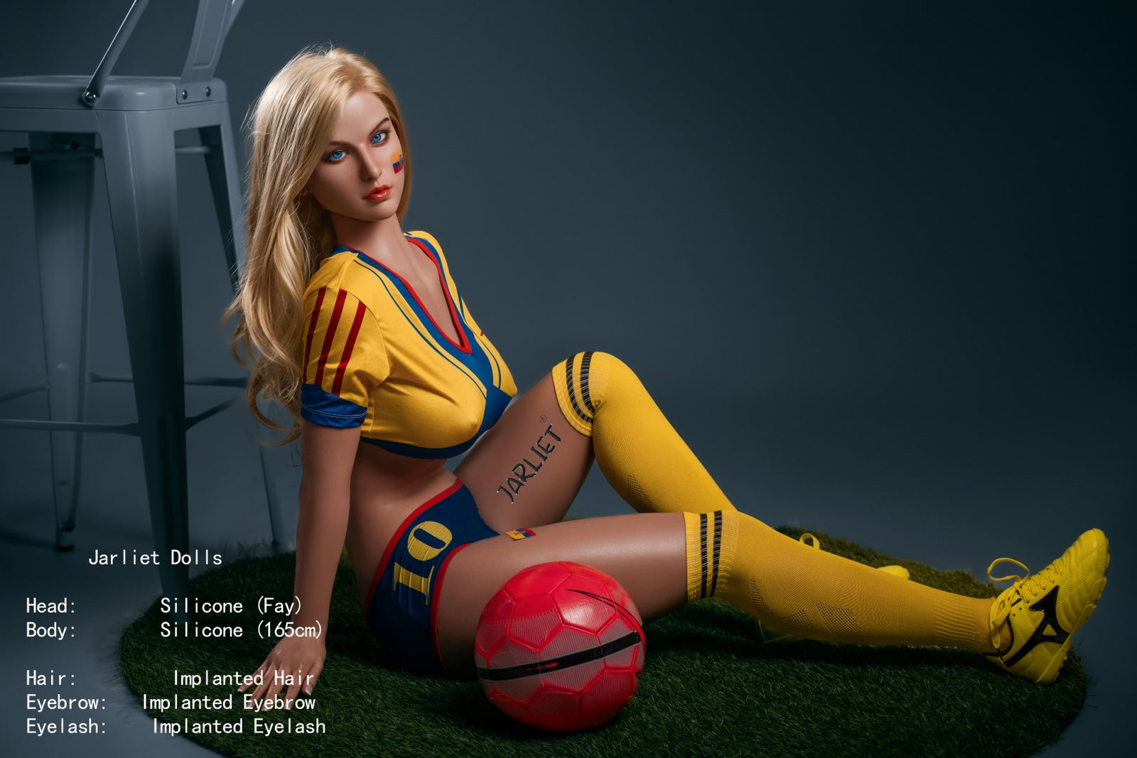 Faye poupée sexuelle (Jarliet 165 cm C-Cup Silicone)