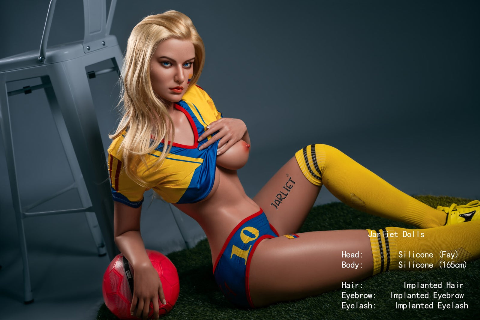 Faye poupée sexuelle (Jarliet 165 cm C-Cup Silicone)