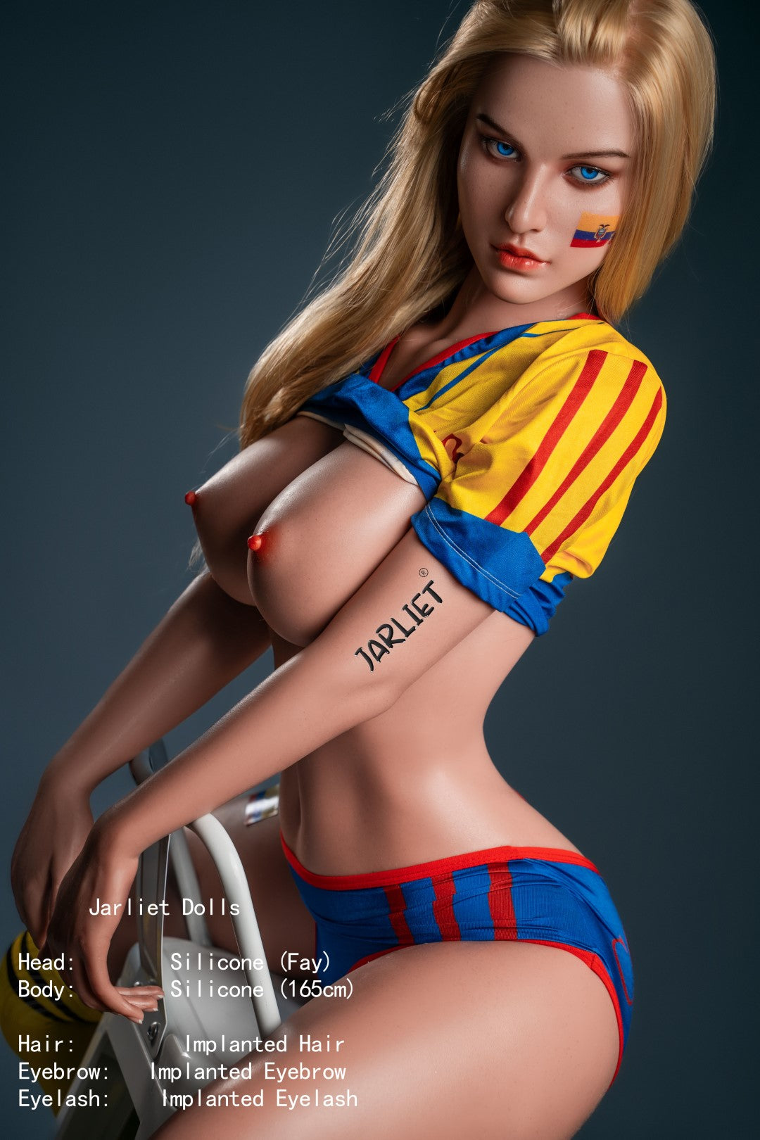 Faye poupée sexuelle (Jarliet 165 cm C-Cup Silicone)