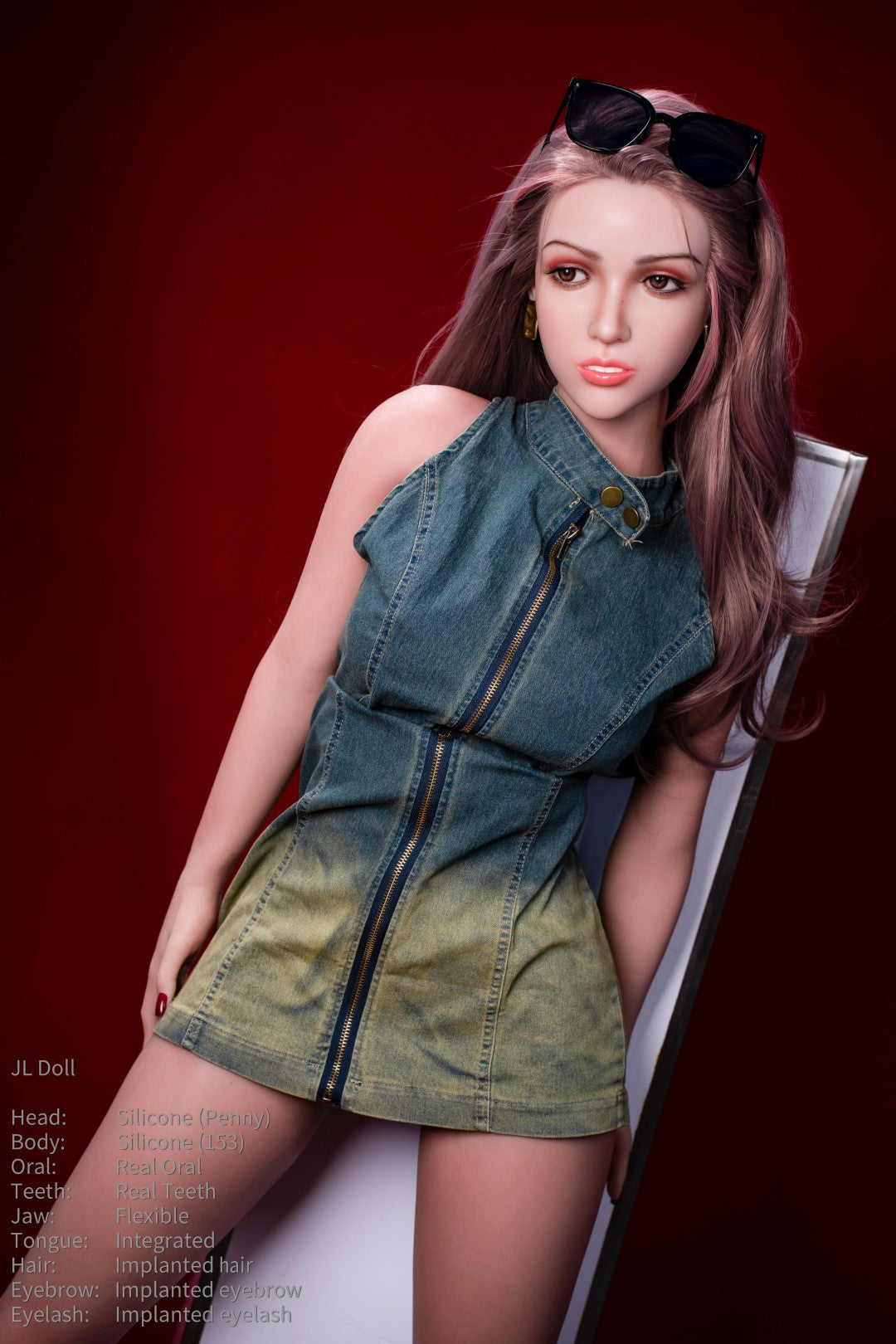 Penny poupée sexuelle (Jarliet 153 cm (C-Cup Silicone)