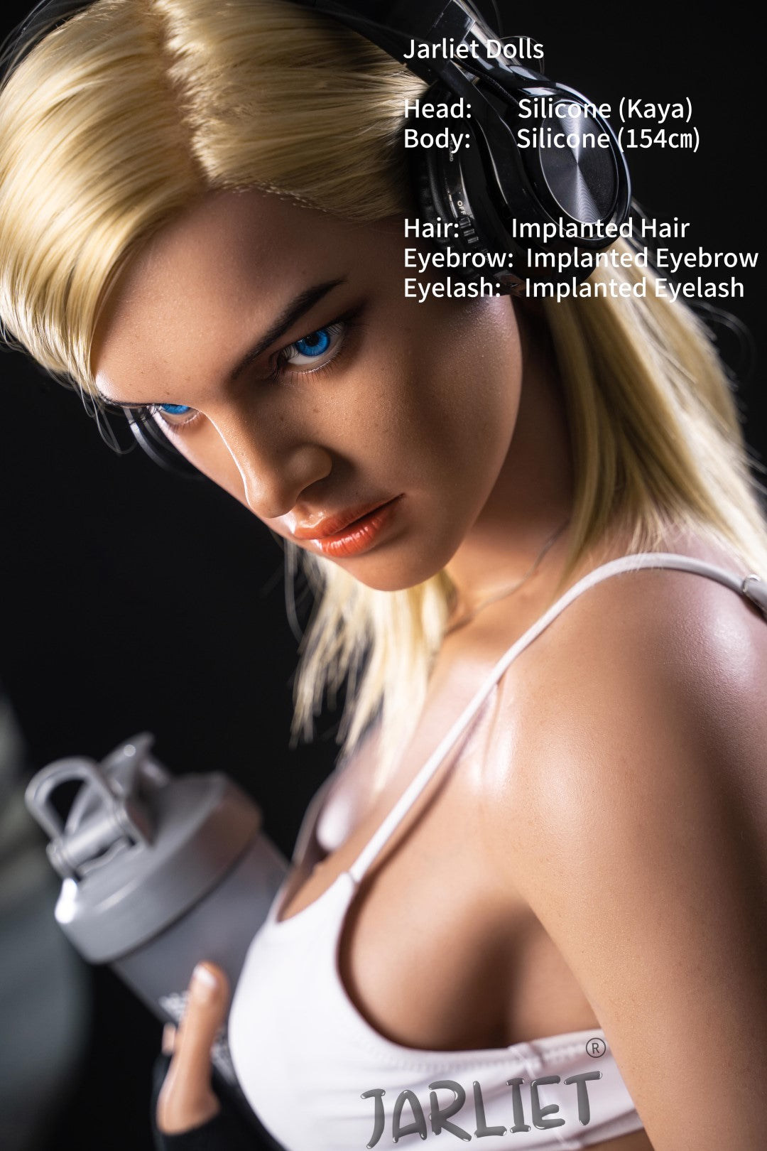Kaya 1 poupée sexuelle (Jarliet 154 cm Silicone C-Cup)