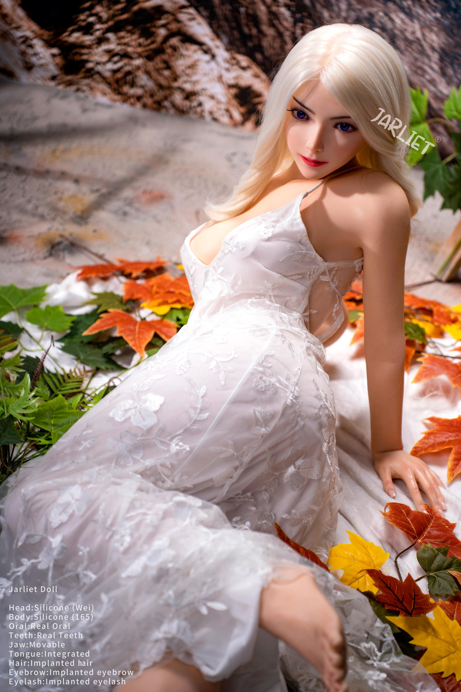 Wei poupée sexuelle (Jarliet Bonnet A 165 cm TPE+Silicone)