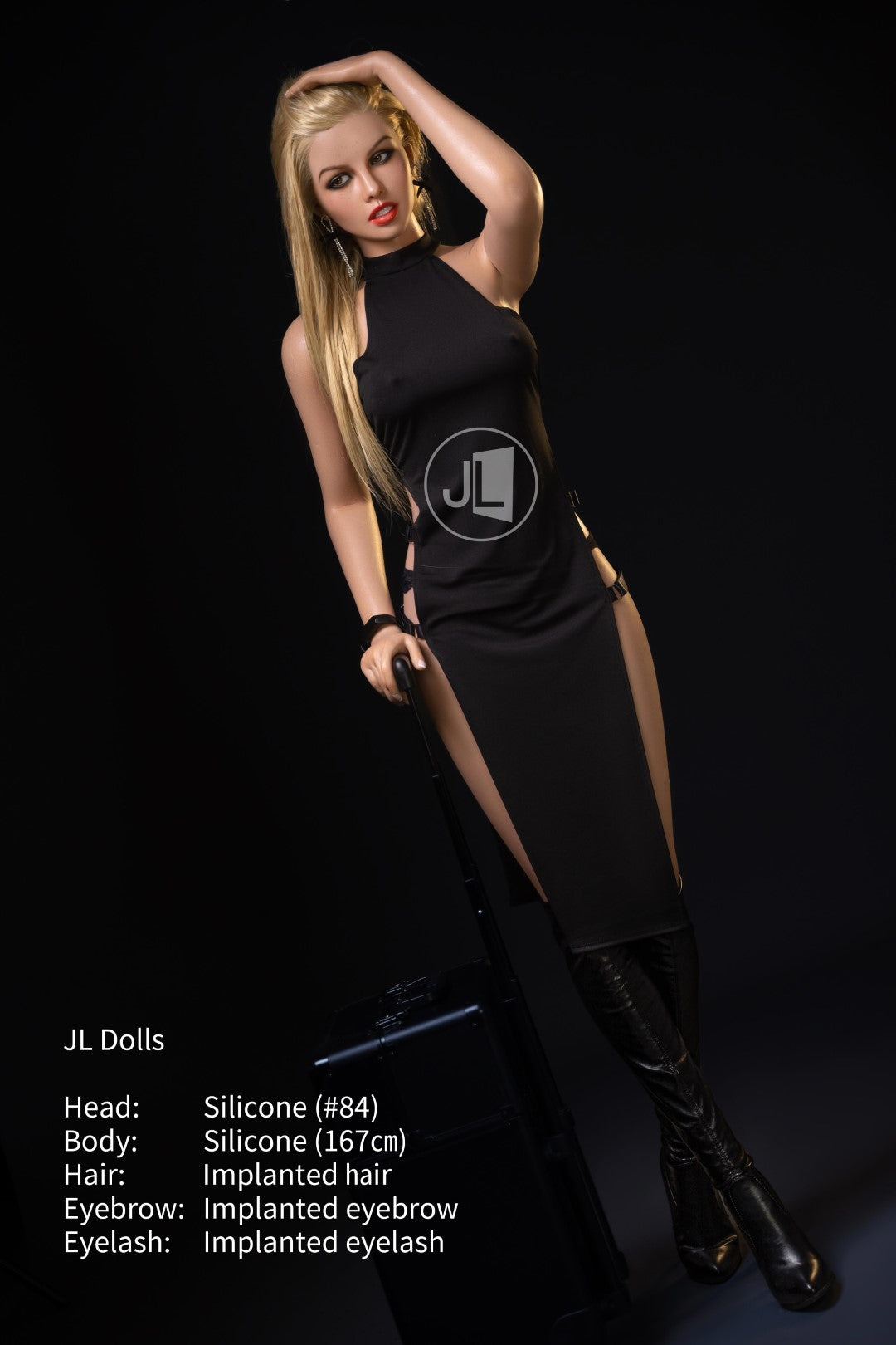 Blanche poupée sexuelle (Jarliet 167 cm (bonnet B en silicone)