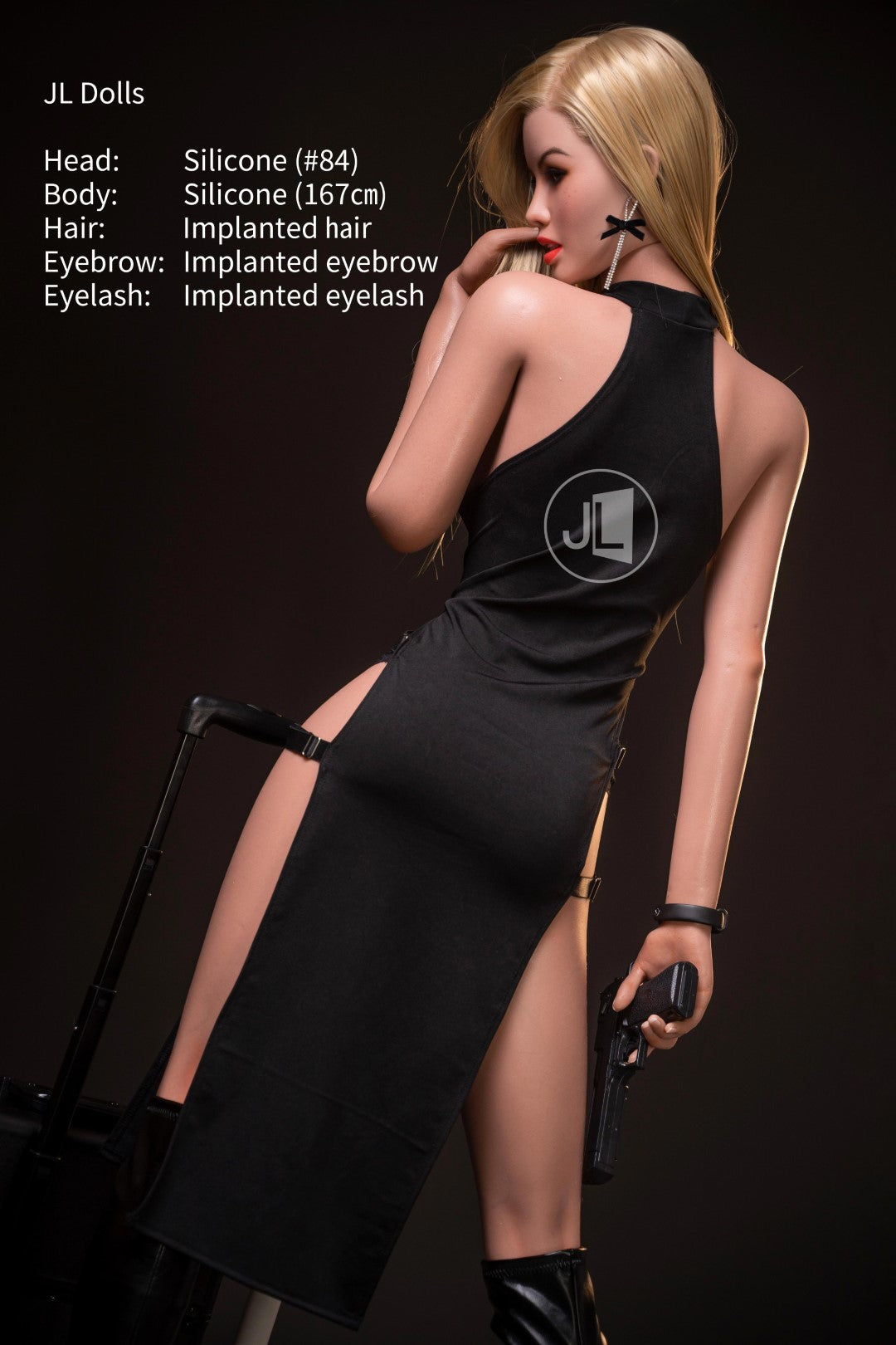 Blanche poupée sexuelle (Jarliet 167 cm (bonnet B en silicone)