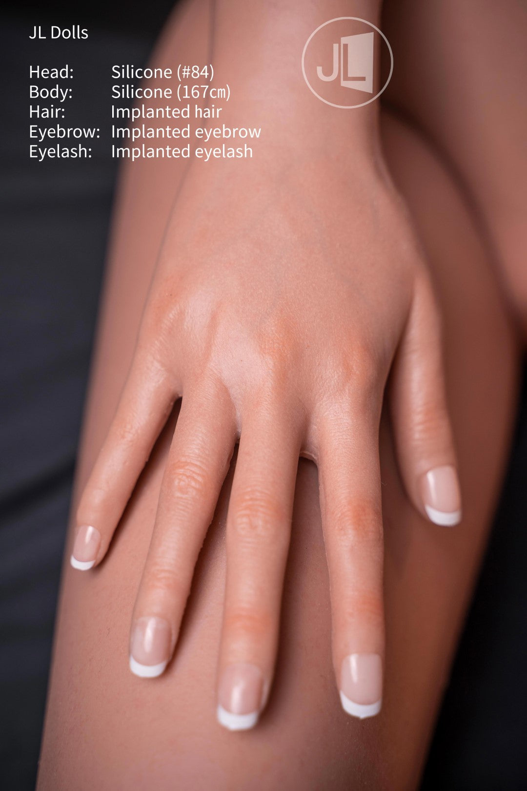 Blanche poupée sexuelle (Jarliet 167 cm (bonnet B en silicone)
