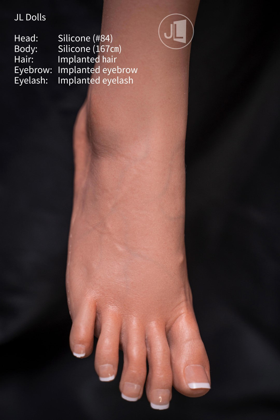 Blanche poupée sexuelle (Jarliet 167 cm (bonnet B en silicone)