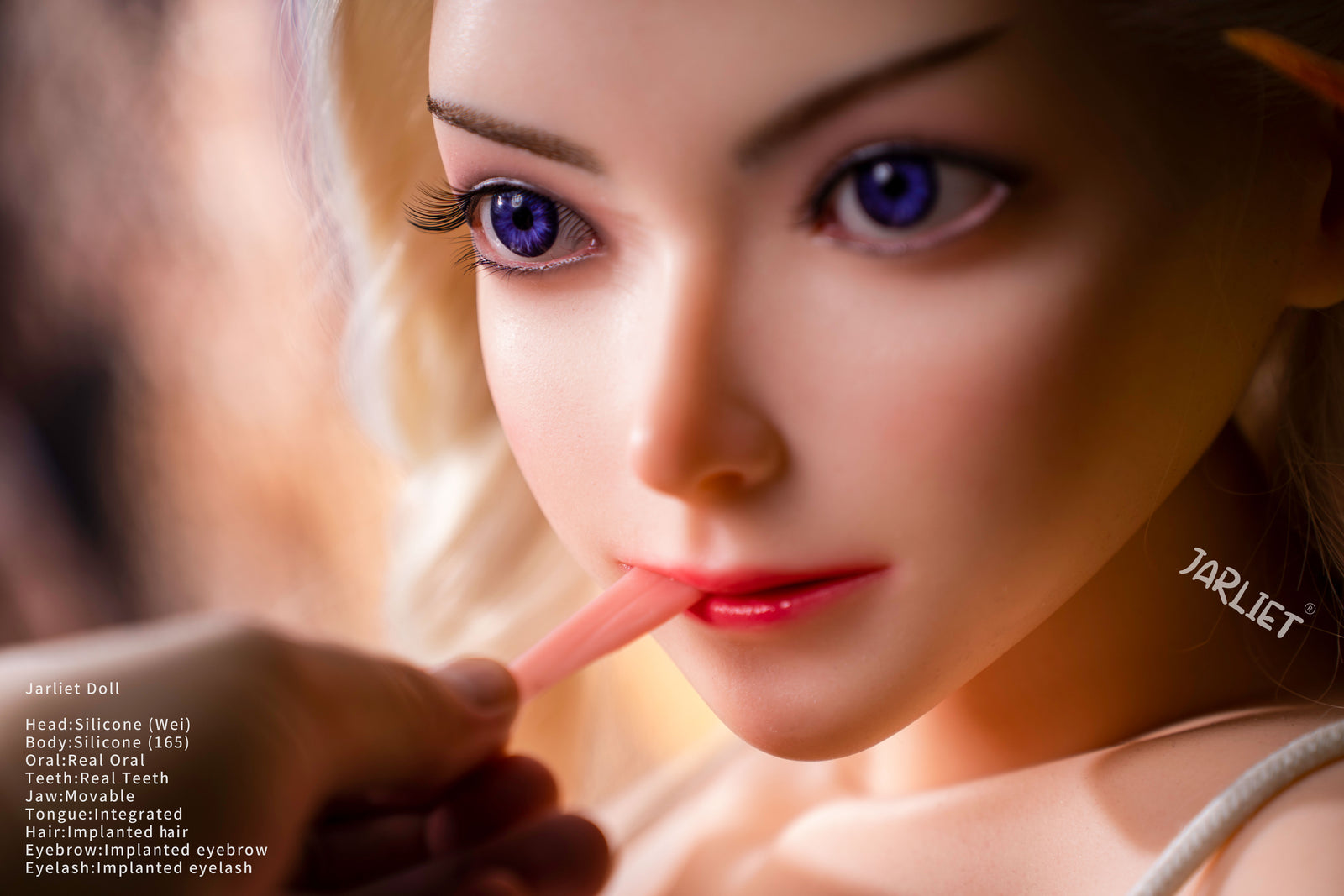 Wei poupée sexuelle (Jarliet Bonnet A 165 cm TPE+Silicone)