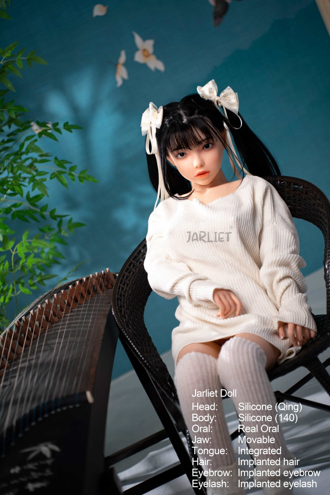 Qing poupée sexuelle (Jarliet 140 cm C-Cup Silicone)