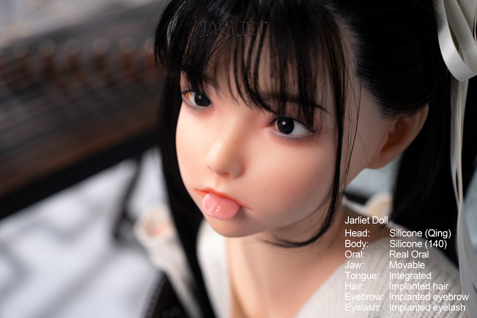 Qing poupée sexuelle (Jarliet 140 cm C-Cup Silicone)
