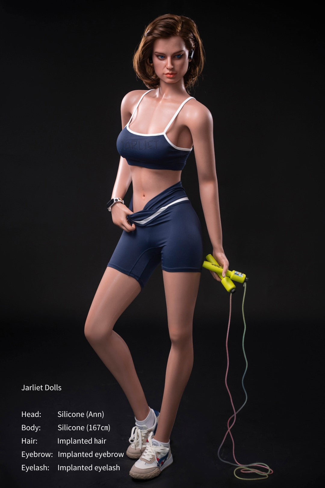 Anne poupée sexuelle (Jarliet 167 cm (bonnet B en silicone)