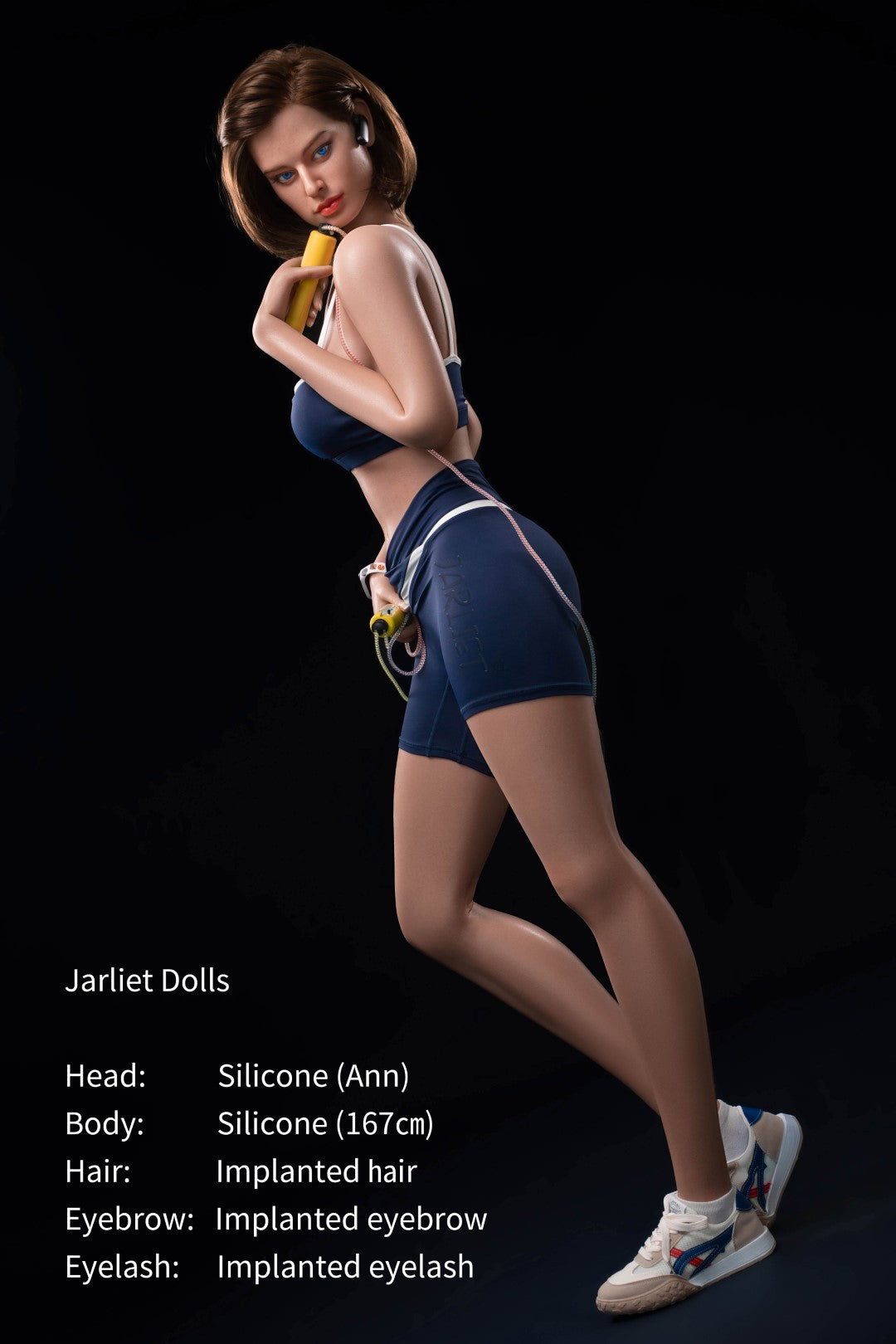 Ann poupée sexuelle (Jarliet 167 cm en silicone B-tobe)