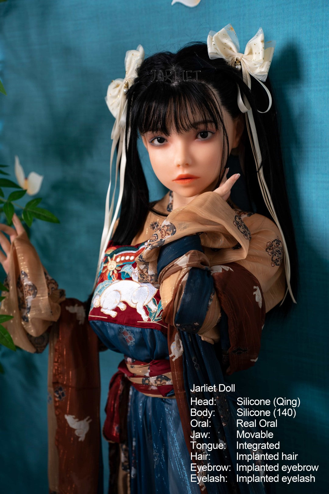 Qing2 poupée sexuelle (Jarliet 140 cm C-Cup Silicone)