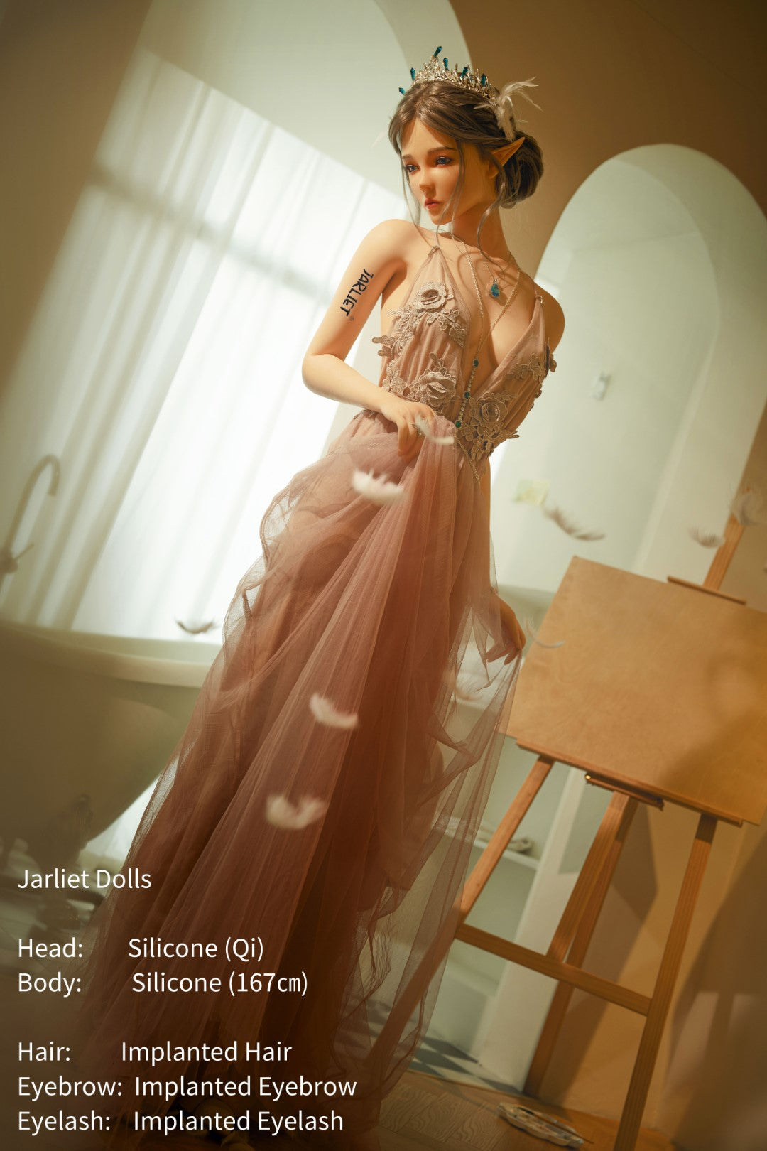 Qi poupée sexuelle (Jarliet 167 cm (bonnet B en silicone)