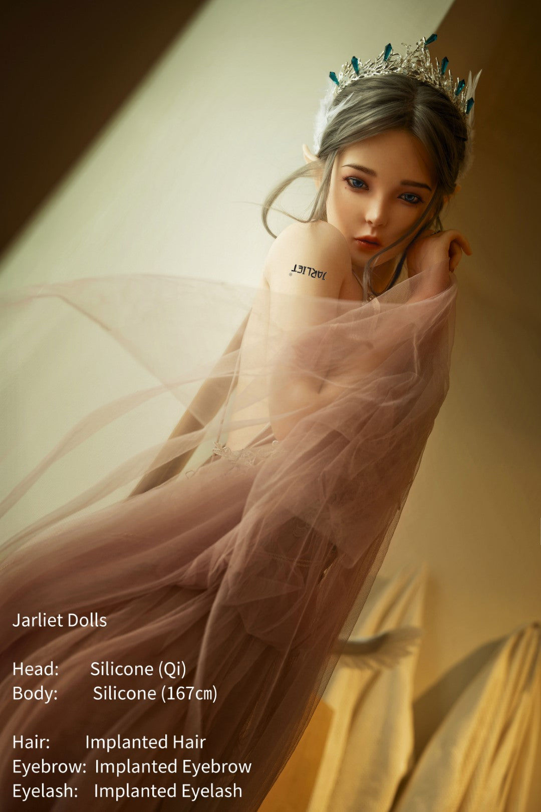 Qi poupée sexuelle (Jarliet 167 cm (bonnet B en silicone)