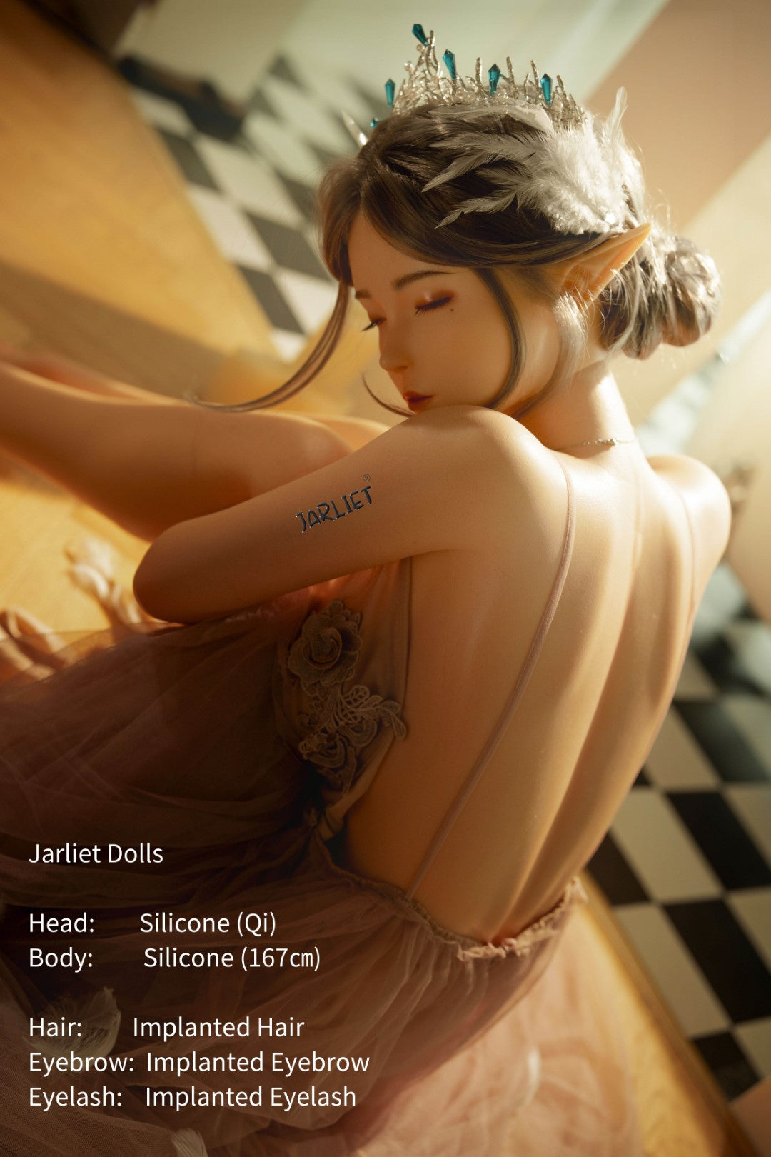 Qi poupée sexuelle (Jarliet 167 cm (bonnet B en silicone)