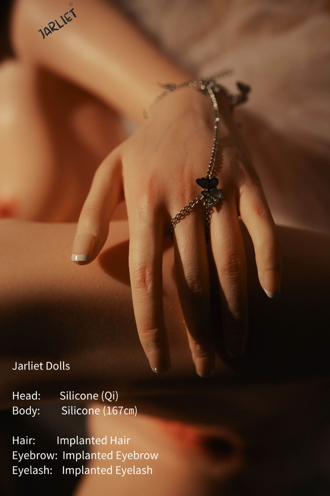 Qi poupée sexuelle (Jarliet 167 cm (bonnet B en silicone)