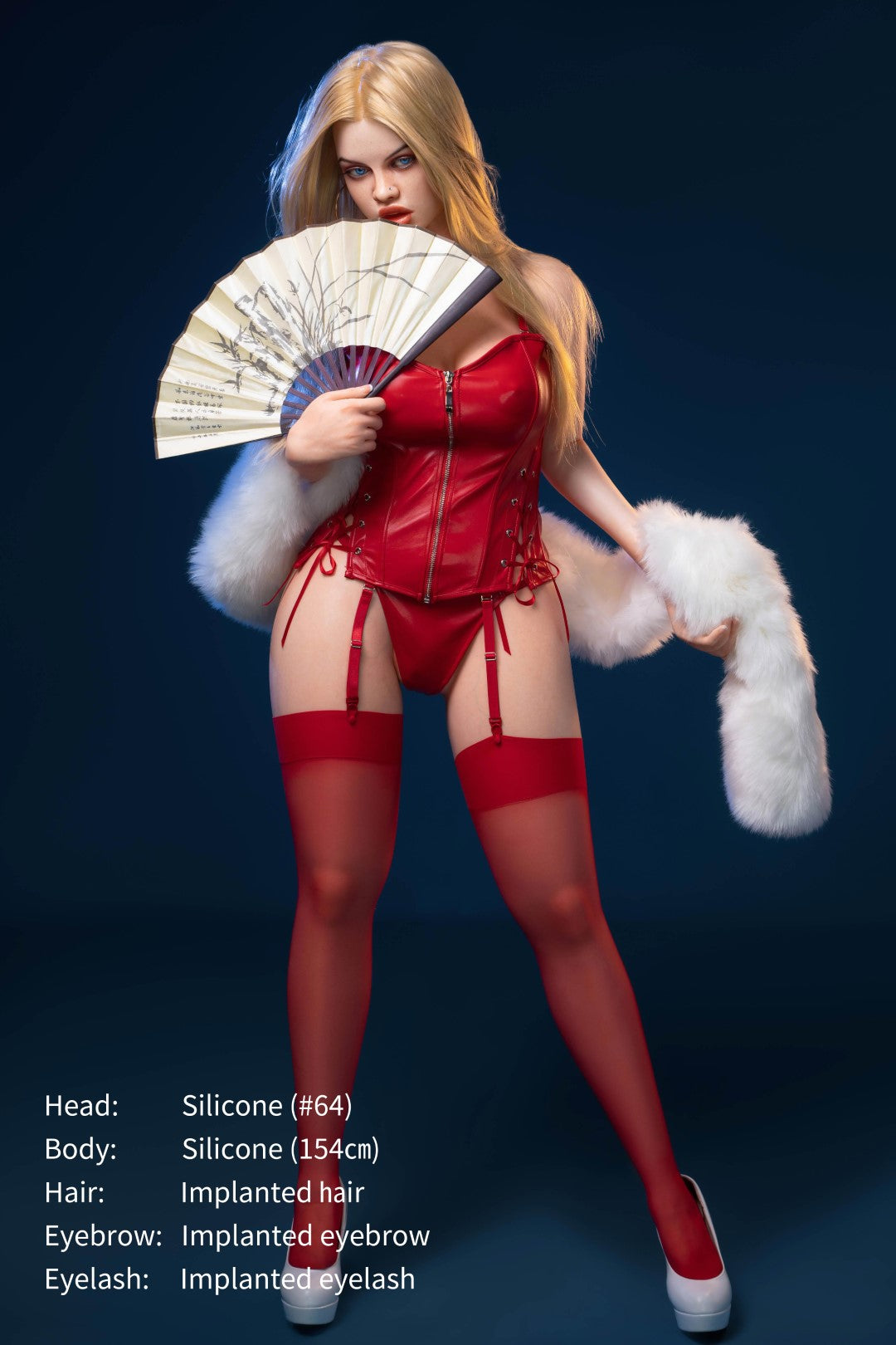 Meilleure amie poupée sexuelle (Jarliet 154 cm (C-Cup Silicone)