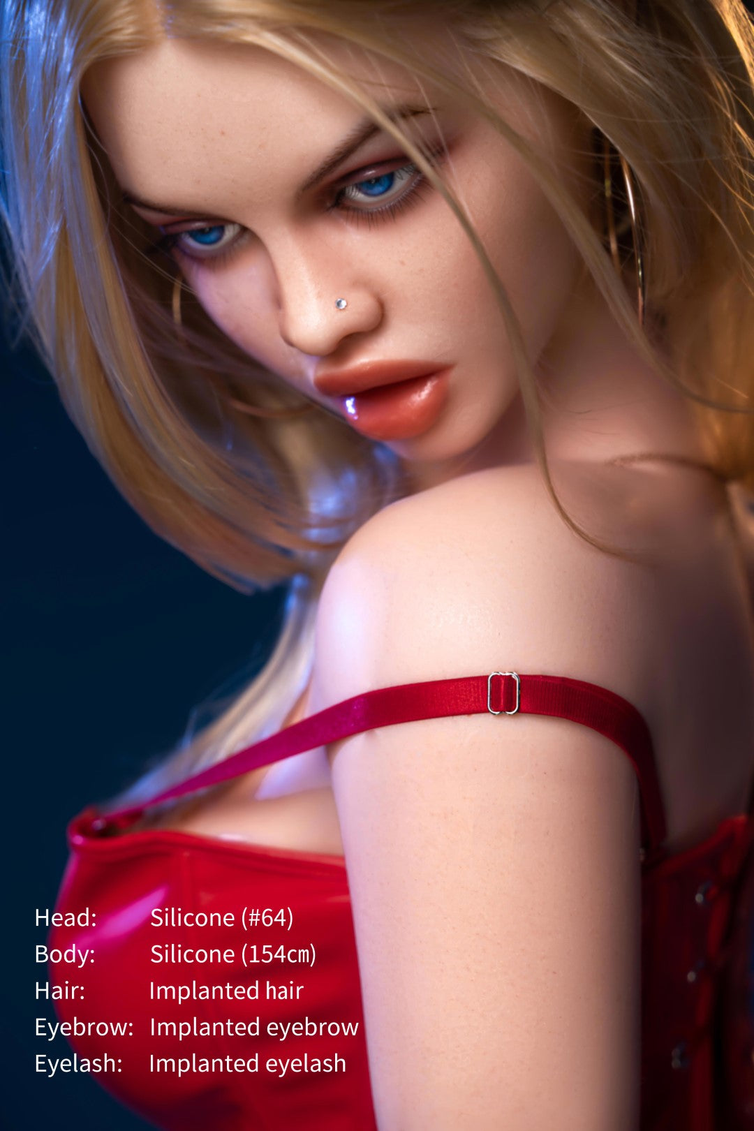 Meilleure amie poupée sexuelle (Jarliet 154 cm (C-Cup Silicone)