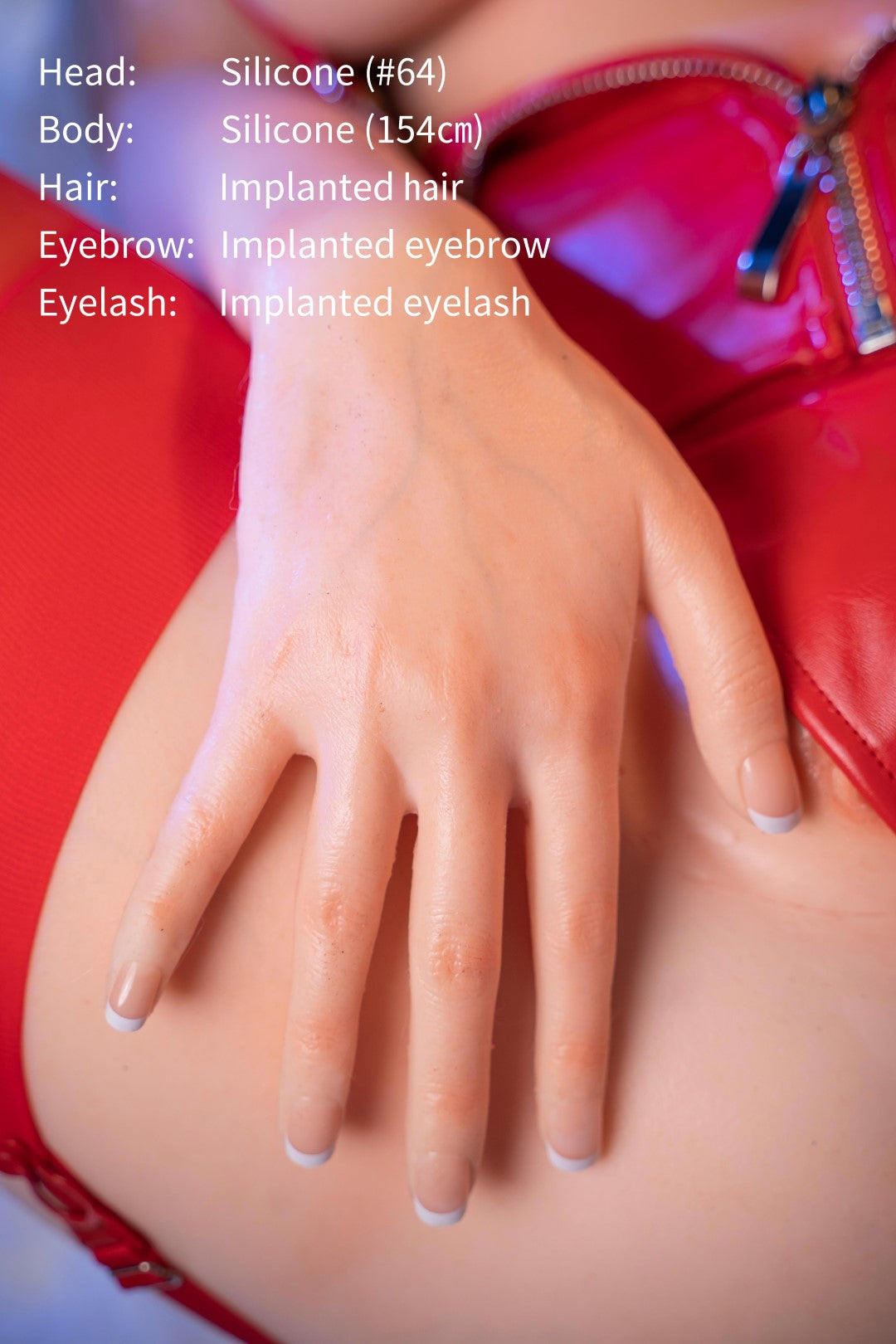 Meilleure amie poupée sexuelle (Jarliet 154 cm (C-Cup Silicone)