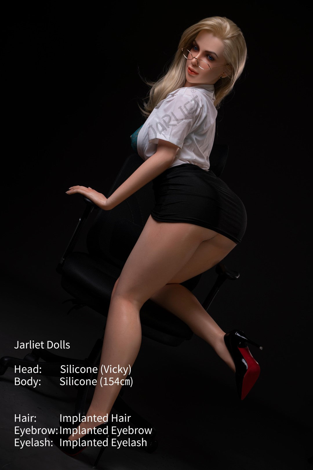 Vicky poupée sexuelle (Jarliet 154 cm (C-Cup Silicone)