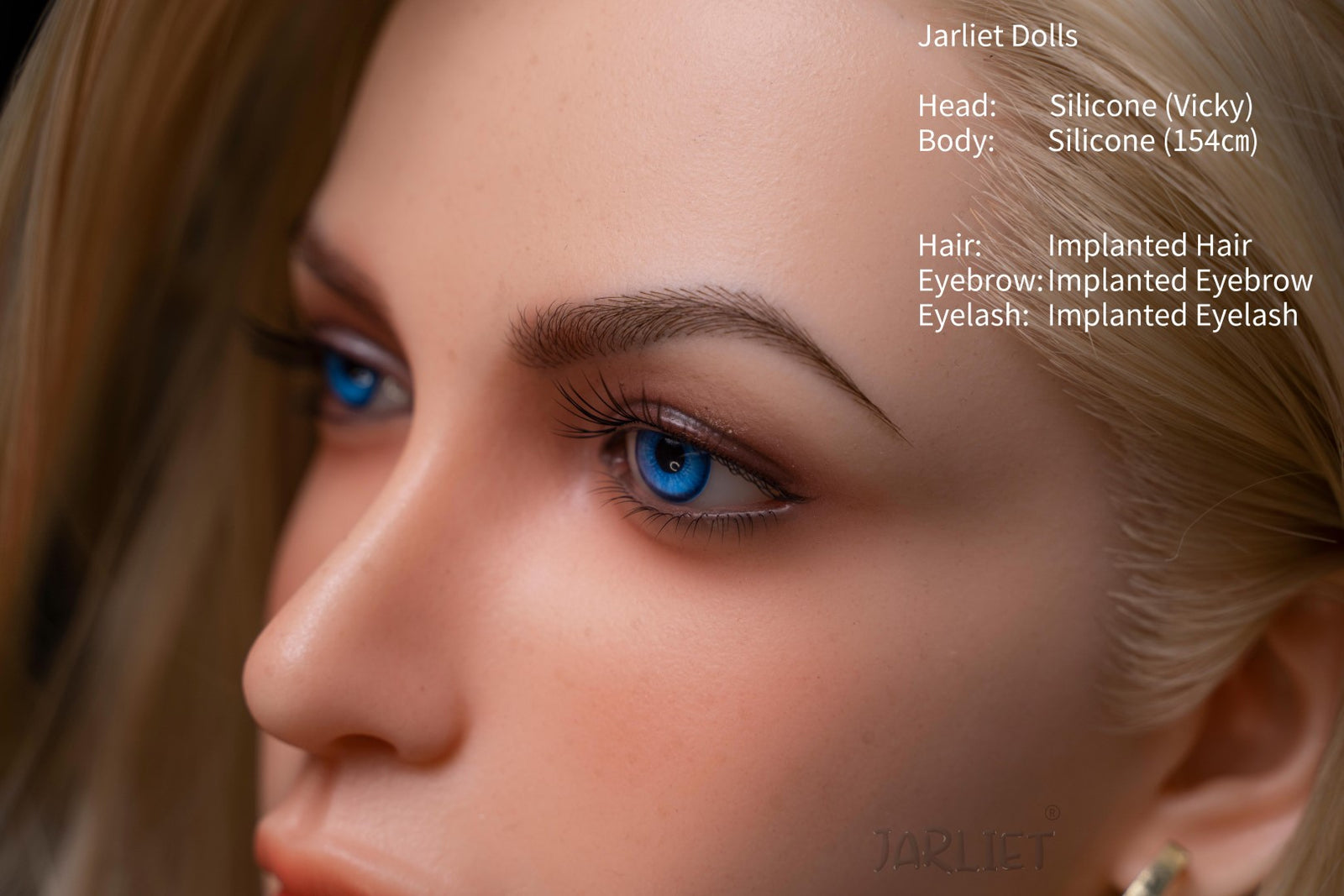 Vicky poupée sexuelle (Jarliet 154 cm (C-Cup Silicone)
