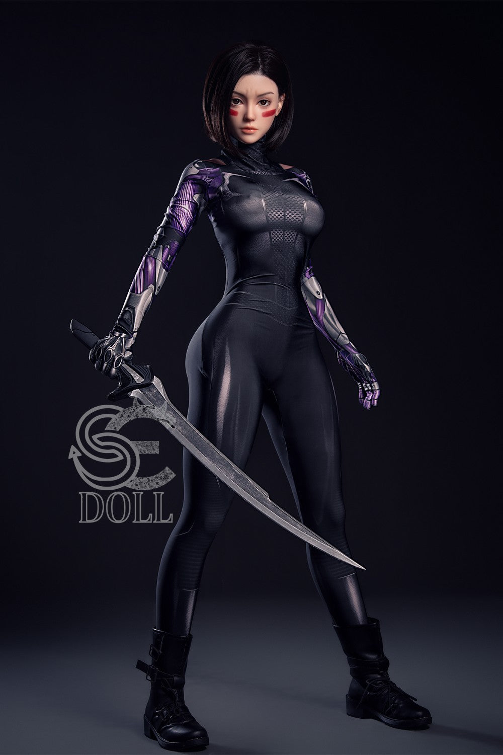 Éclairé "Alita" poupée sexuelle (SEDoll 161cm e-cup # 149SC Silicone Pro)